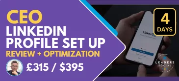 CEO LinkedIn Profile Optimization