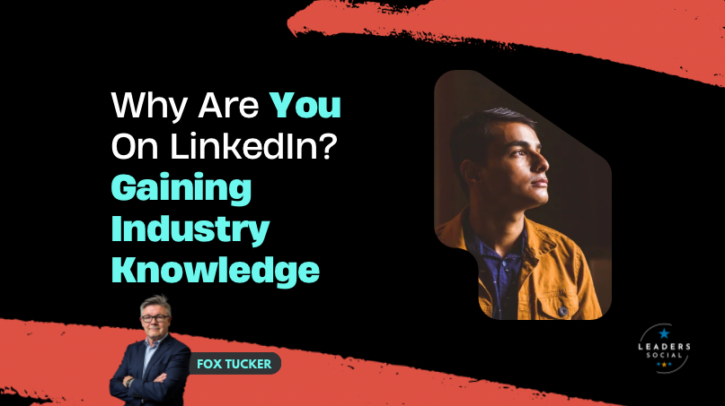 Gaming industry knowledge on LinkedIn by Fox Tucker