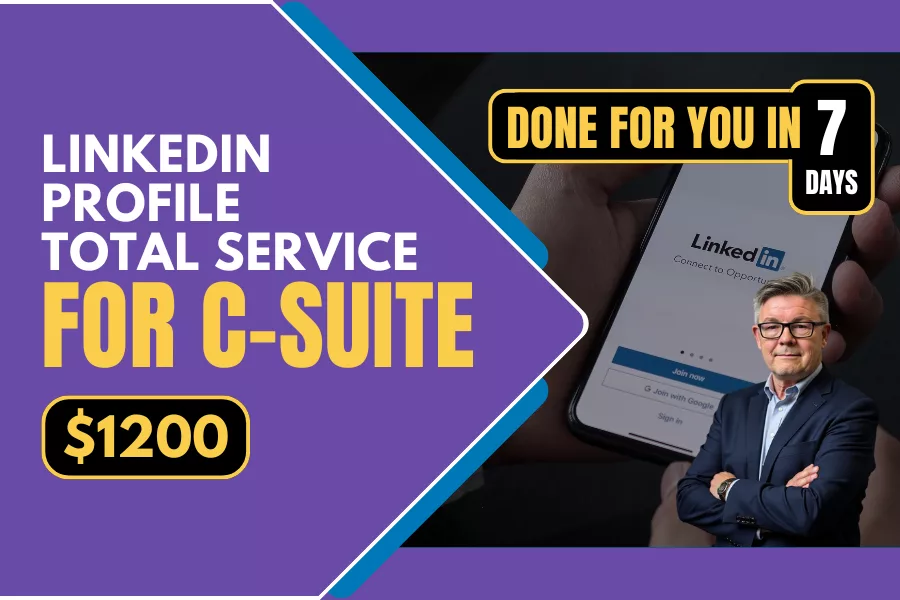 LinkedIn Profile C-suite Visibility