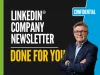 LinkedIn® Company Newsletter Service