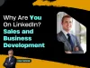 Sales and business development on LinkedIn by Fox Tucker