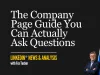 LinkedIn® News & Analysis featured image: The Company Page Guide You Can Actually Ask Questions