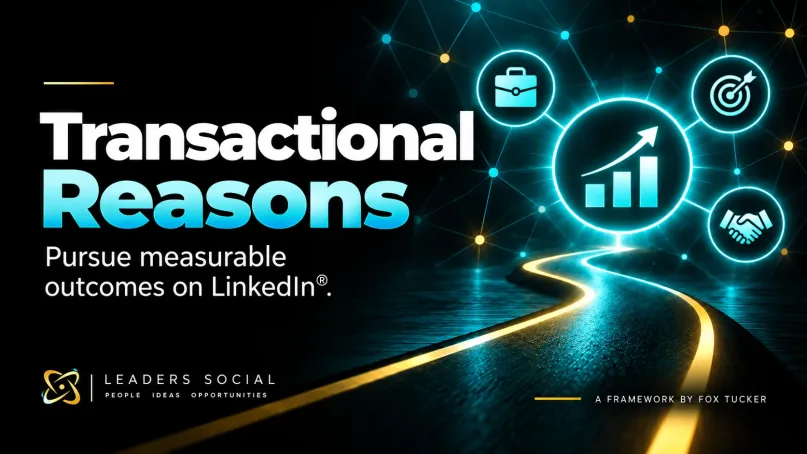 Transactional Results on LinkedIn® by Fox Tucker
