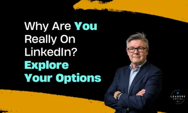 Why are you really on LinkedIn by Fox Tucker