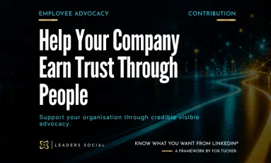 Featured image for Employee Advocacy on LinkedIn®