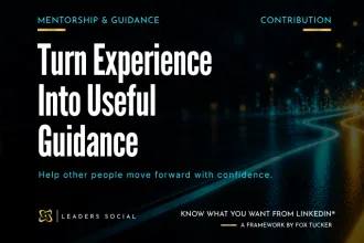 Featured image for Mentorship and Guidance on LinkedIn®