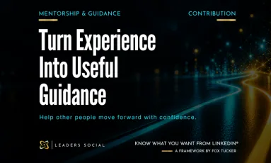 Featured image for Mentorship and Guidance on LinkedIn®