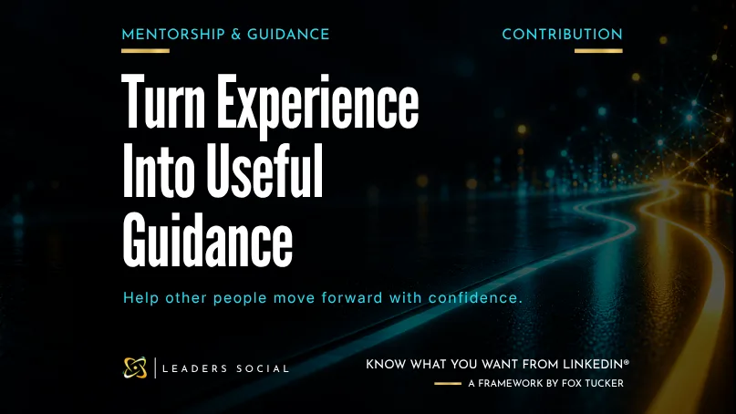 Featured image for Mentorship and Guidance on LinkedIn®