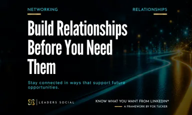 Featured image for Networking on LinkedIn®