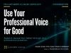 Featured image for Philanthropy and Cause Advocacy on LinkedIn®