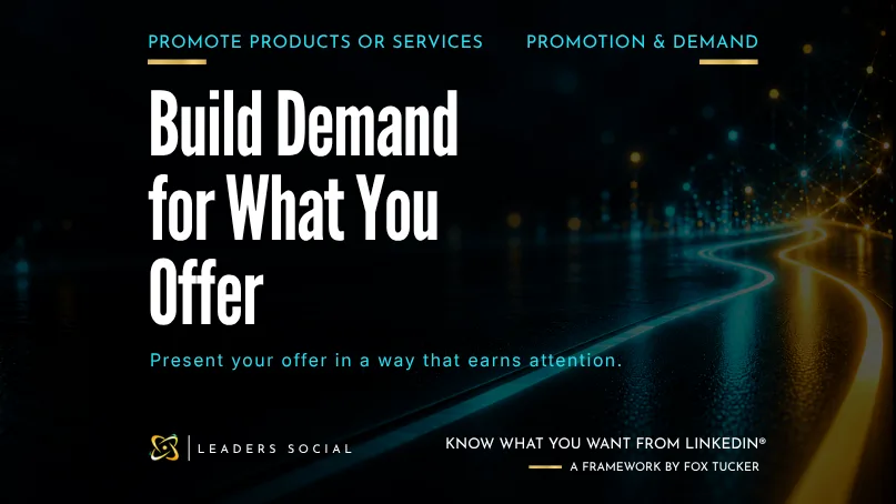 Featured image for Promoting Products or Services on LinkedIn®