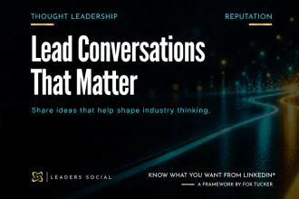 Featured image for Thought Leadership on LinkedIn®