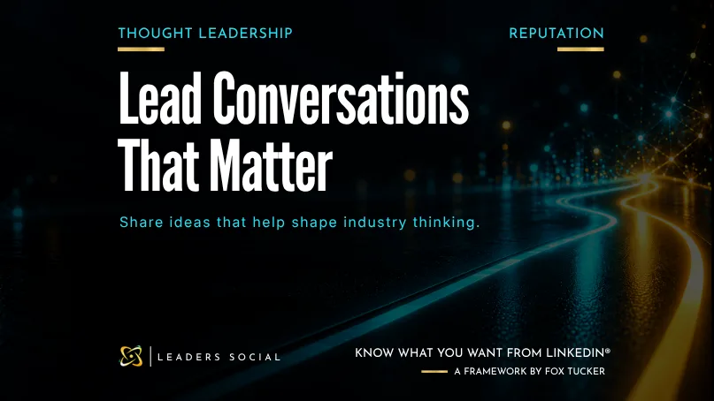 Featured image for Thought Leadership on LinkedIn®